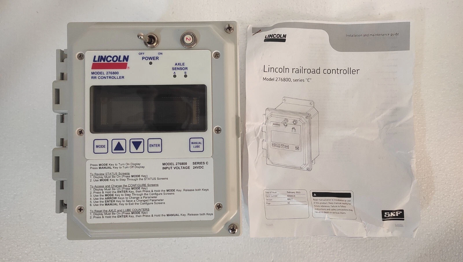 Lincoln 276800 Series C RailRoad Controller
